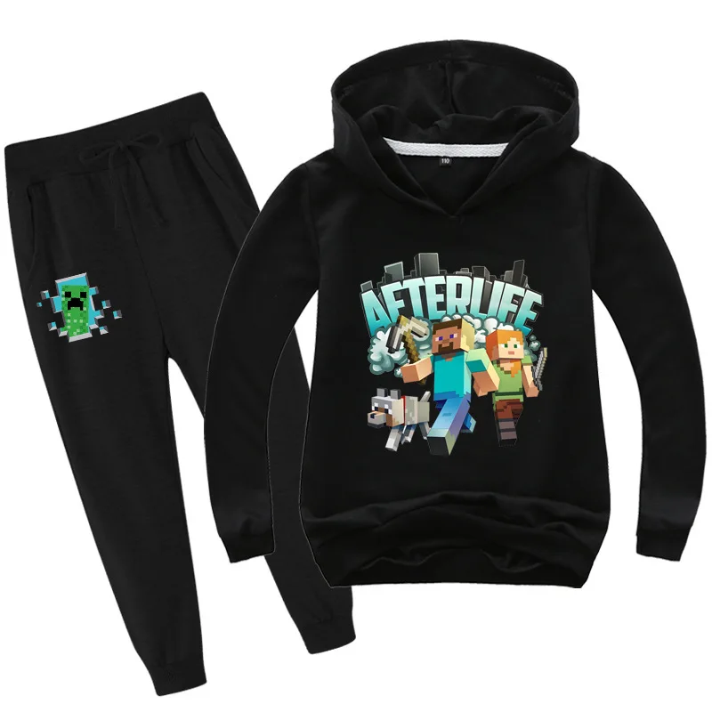 Baby Boy Costume Suit Children Fashion Girl Cartoon Game My World Children Hoodie Long Sleeve Sweatshirt + Pants Sports
Baby Boy Costume Suit Children Fashion Girl Cartoon Game My World Children Hoodie Long Sleeve Sweatshirt + Pants Sports