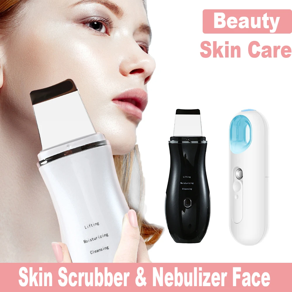 Ultrasonic Face Cleaning Machine Skin Scrubber Deep Remove Dirt Blackhead Reduce Facial Lifting Peeling Tool Beauty Skin Care
Ultrasonic Face Cleaning Machine Skin Scrubber Deep Remove Dirt Blackhead Reduce Facial Lifting Peeling Tool Beauty Skin Care