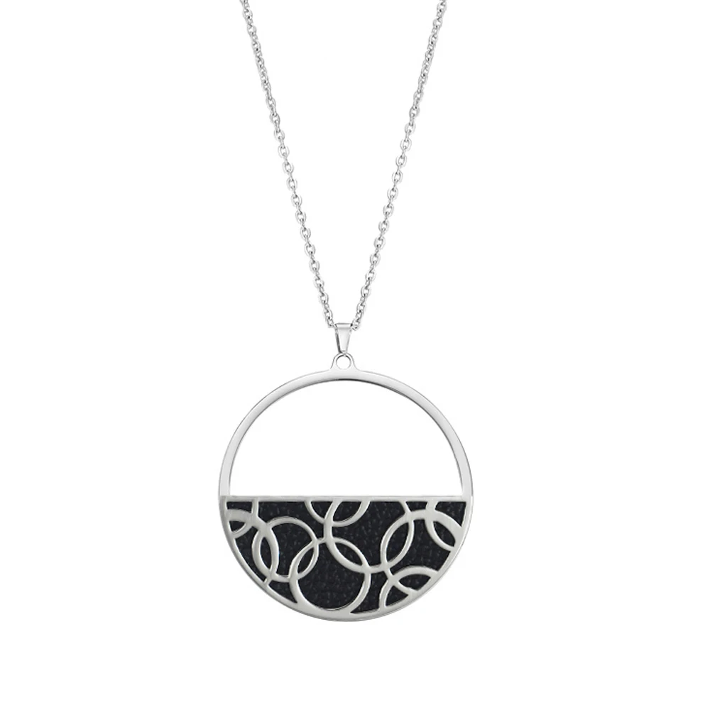 Legenstar Hoop Pendant Necklace for Women Interchangeable Leather femme2019 bijoux Stainless Steel Charm Jewelry Valentine's
Legenstar Hoop Pendant Necklace for Women Interchangeable Leather femme2019 bijoux Stainless Steel Charm Jewelry Valentine's