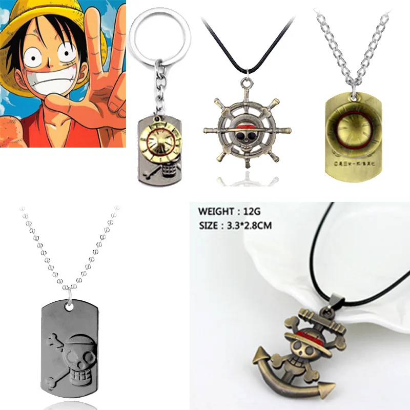 Cartoon Anime One Piece Necklace Luffy Ace Pendant Chain Choker Man Necklaces One Piece Skull Head Turntable Rudder Necklace
Cartoon Anime One Piece Necklace Luffy Ace Pendant Chain Choker Man Necklaces One Piece Skull Head Turntable Rudder Necklace