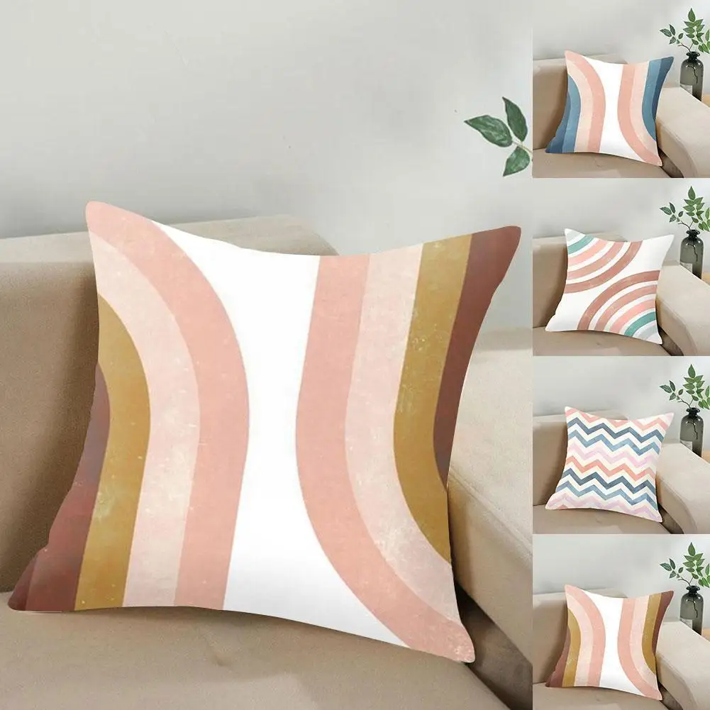 Color Geometric Stripes Pillowcase Pillowcase Cushion Pillow Decorative Sofa Cases Cartoon Pillowcase Cover Decor Car Home Q6V9
Color Geometric Stripes Pillowcase Pillowcase Cushion Pillow Decorative Sofa Cases Cartoon Pillowcase Cover Decor Car Home Q6V9