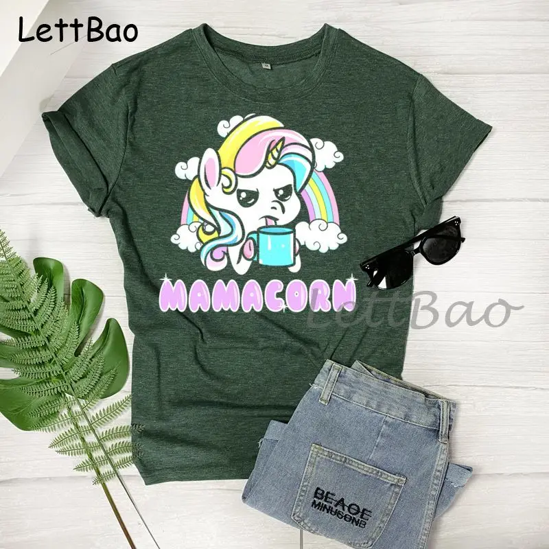 Unicorn Mom Mamacorn Funny Unicorns Humor T-shirt Harajuku Punk Gothic Summer Female Tees Casual Short Sleeve Streetwear Tops
Unicorn Mom Mamacorn Funny Unicorns Humor T-shirt Harajuku Punk Gothic Summer Female Tees Casual Short Sleeve Streetwear Tops
