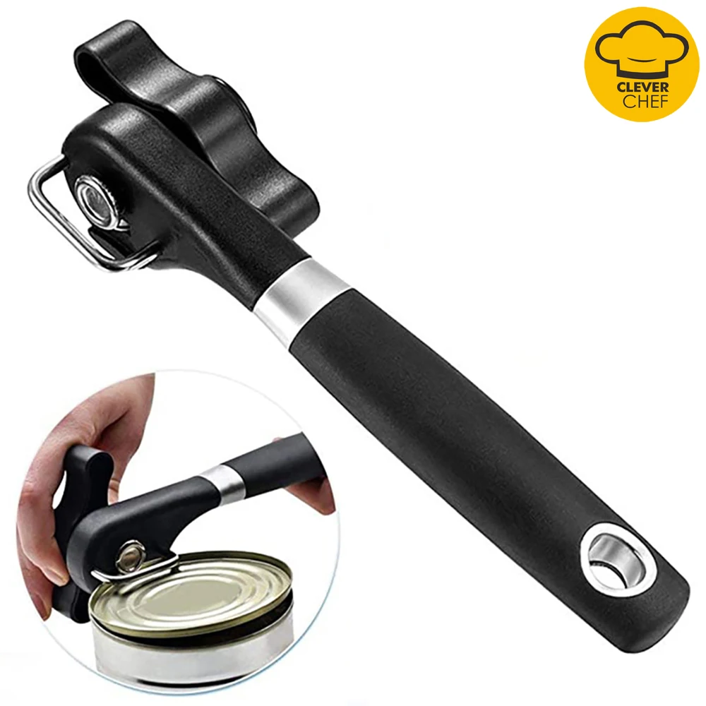 Can Opener Smart Gadget Stainless Steel Bottle Openers Manual Effortless Openers with Turn Knob Kitchen Gadgets and Accessories
Can Opener Smart Gadget Stainless Steel Bottle Openers Manual Effortless Openers with Turn Knob Kitchen Gadgets and Accessories