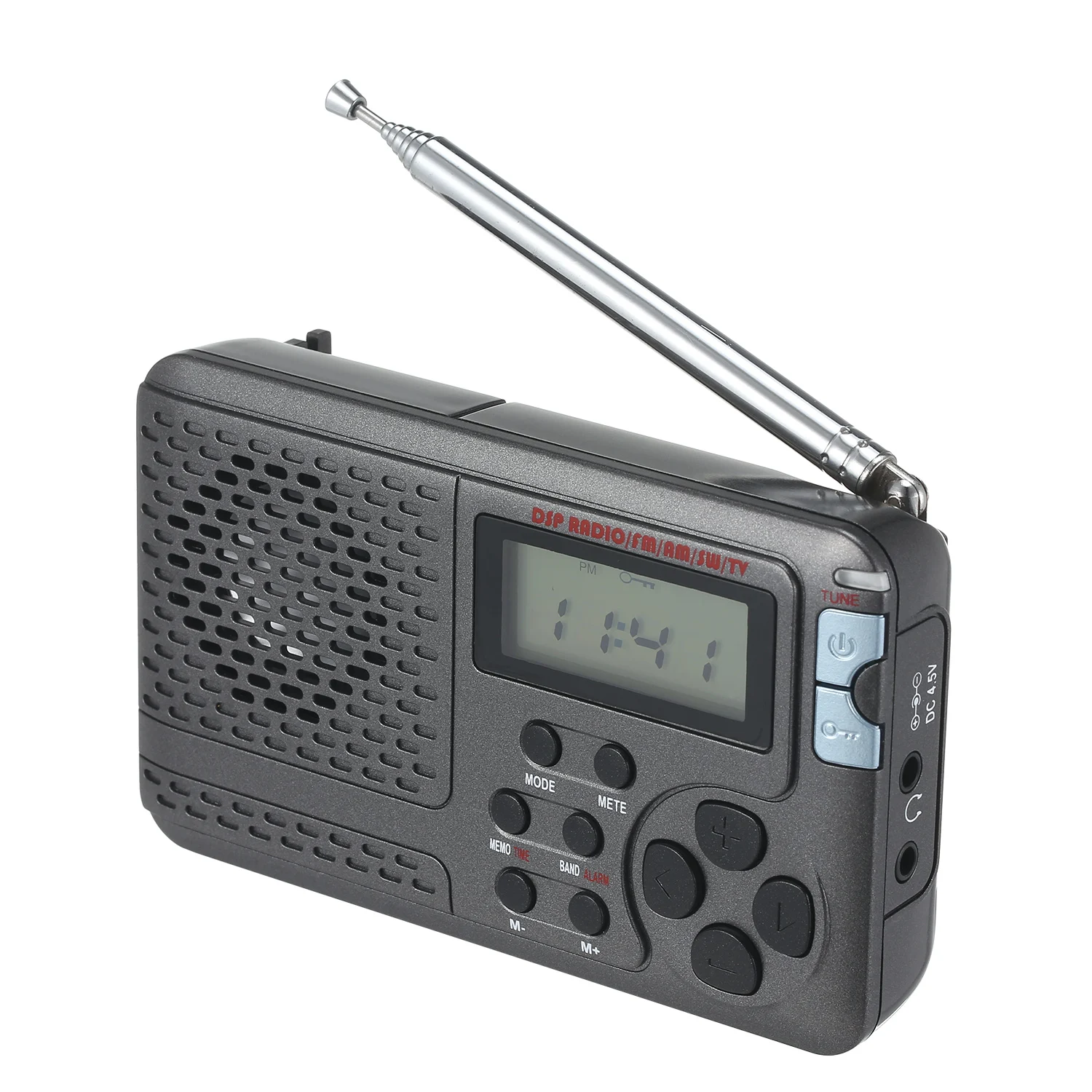 Портативный цифровой демодулятор FM/AM/SW/LW стерео радио портативный интернет
