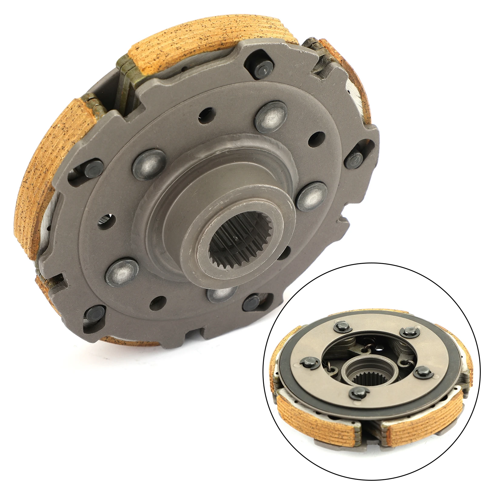 Areyourshop for CFMOTO CF188 CF500 CF600 Engine 600 CForce 500 ATV 0180-054000-0003 Wet Clutch Shoe Carrier Assy with Springs
Areyourshop for CFMOTO CF188 CF500 CF600 Engine 600 CForce 500 ATV 0180-054000-0003 Wet Clutch Shoe Carrier Assy with Springs