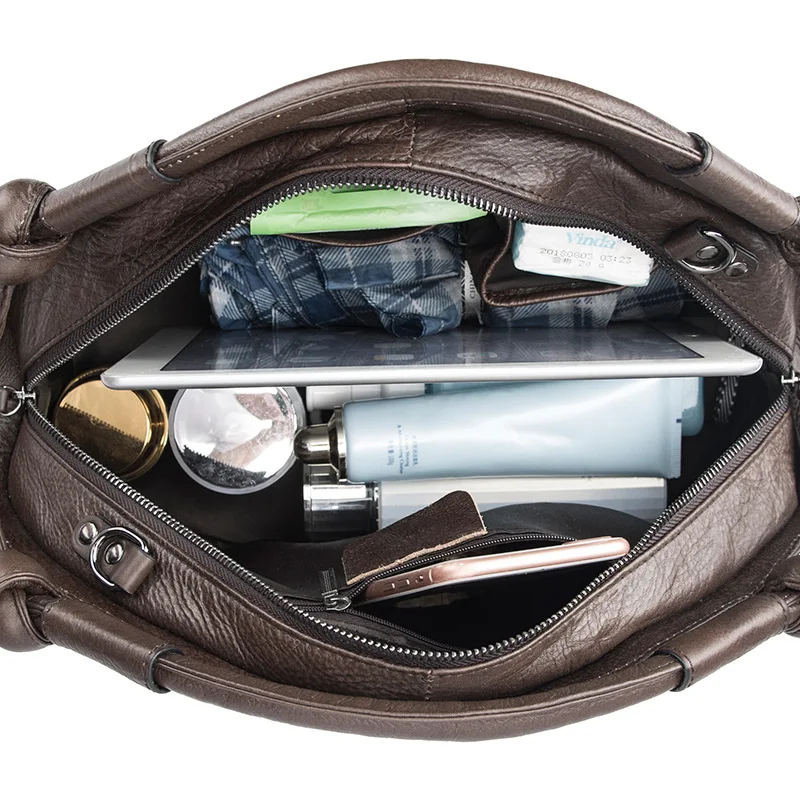 New versatile women bag head leather bag women's hand-held cross women's bag European and American women's old leather bag purse
New versatile women bag head leather bag women's hand-held cross women's bag European and American women's old leather bag purse