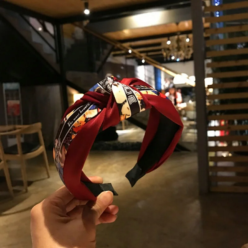 Fashion Hairband for Women Girls Print Headband Hot Sale Top Cross Knot Headwear Hair Accessories Retro Knotted Hair Hoop
Fashion Hairband for Women Girls Print Headband Hot Sale Top Cross Knot Headwear Hair Accessories Retro Knotted Hair Hoop