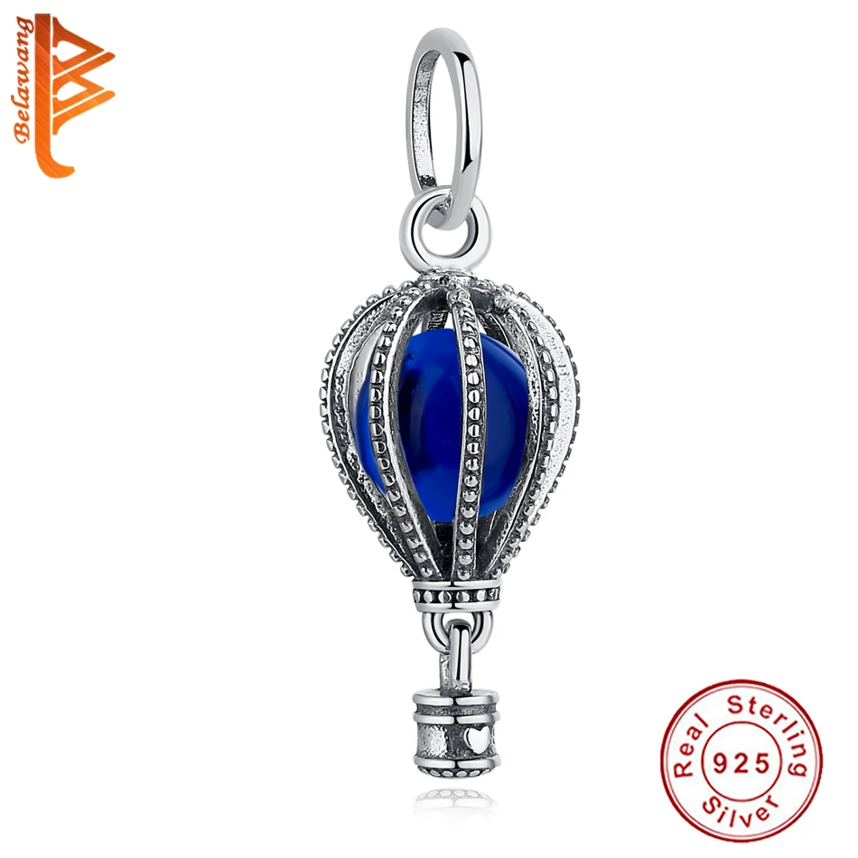 Luxury Blue Hot Air Balloon Travel Charm fit Necklace Charm Bracelet Women Wedding Engagement 925 Sterling Silver Jewelry Gift
Luxury Blue Hot Air Balloon Travel Charm fit Necklace Charm Bracelet Women Wedding Engagement 925 Sterling Silver Jewelry Gift