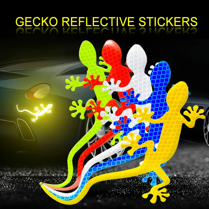 New Car Motorcycle Sticker Waterproof Safety Warning Mark Auto Decor Gecko Reflective Strip Tape Bumper Reflective Car Sticker
New Car Motorcycle Sticker Waterproof Safety Warning Mark Auto Decor Gecko Reflective Strip Tape Bumper Reflective Car Sticker