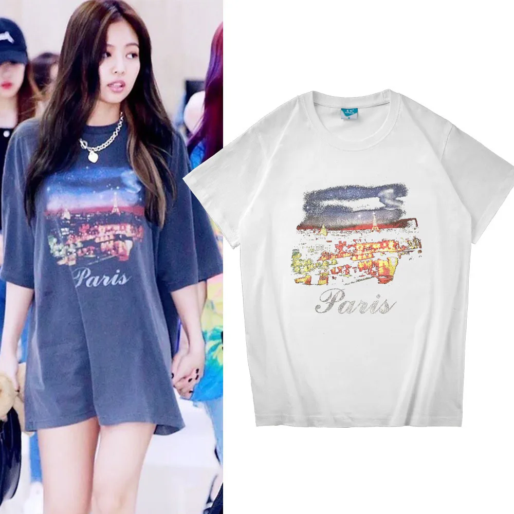 Kpop IU EXO New Summer Women's O-Neck T-Shirts Fashion Ladies Short Sleeve Clothes TshirtGirl Streetwear Loose Casual Tees Tops 
Kpop IU EXO New Summer Women's O-Neck T-Shirts Fashion Ladies Short Sleeve Clothes TshirtGirl Streetwear Loose Casual Tees Tops