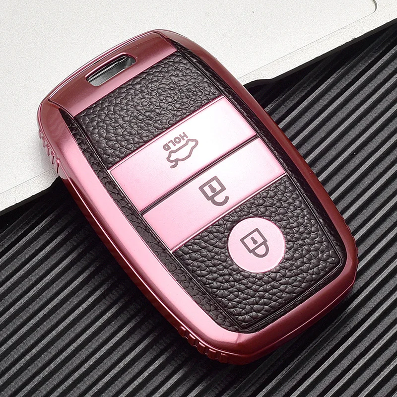 Leather TPU Car Remote Key Cover Case Shell Fob For KIA RIO Sportage R Ceed Cerato K3 KX3 K4 K5 Picanto Optima Sorento Stinger
Leather TPU Car Remote Key Cover Case Shell Fob For KIA RIO Sportage R Ceed Cerato K3 KX3 K4 K5 Picanto Optima Sorento Stinger