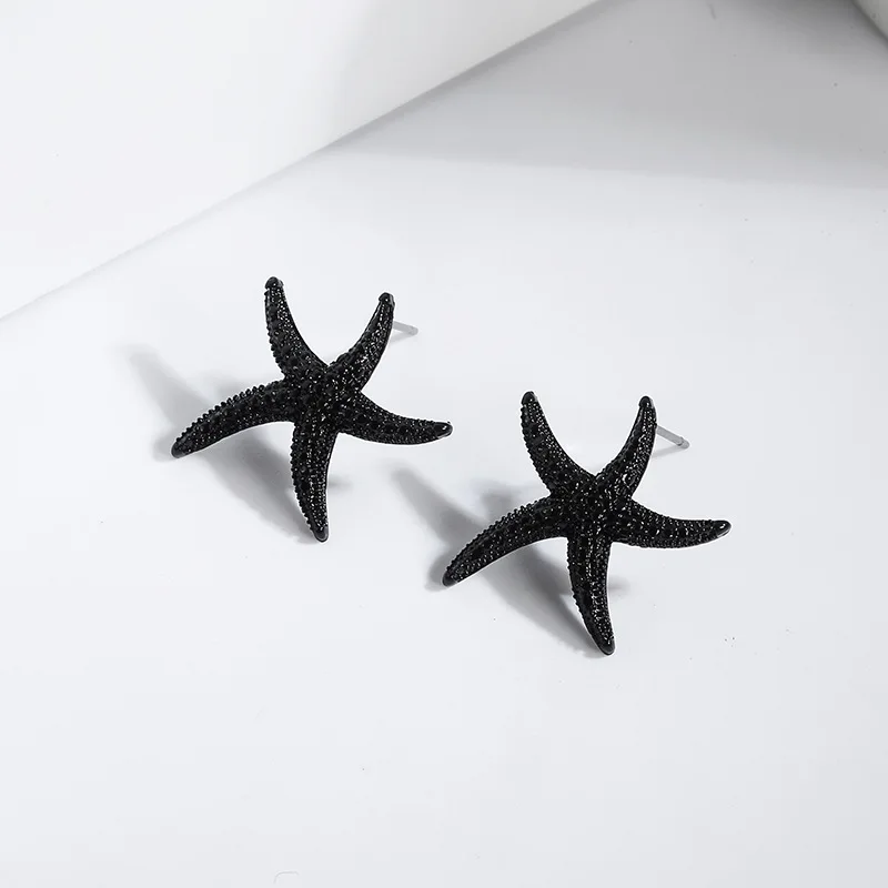 Fashion Starfish Zircon Stud Earrings for Women Koreanr Modal Girl Jewelry Gift
Fashion Starfish Zircon Stud Earrings for Women Koreanr Modal Girl Jewelry Gift