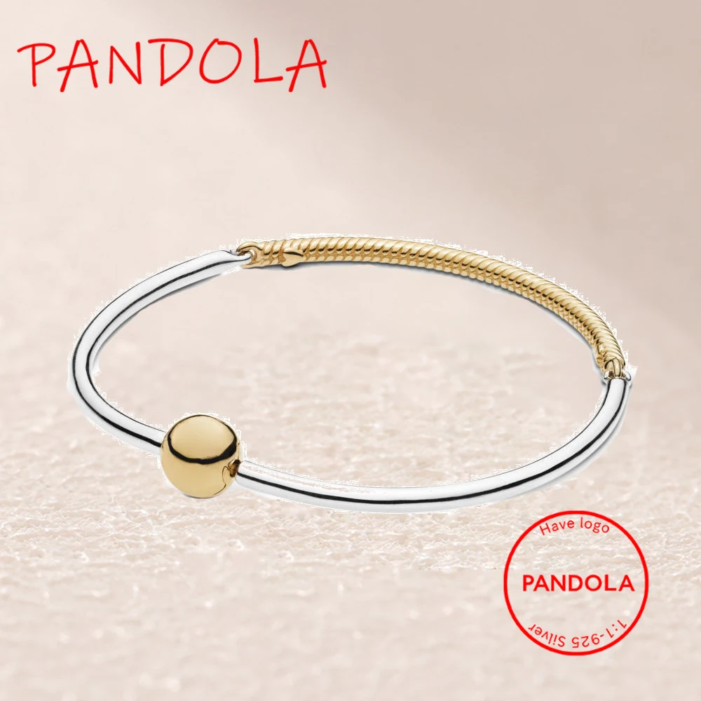 568143 Moments Three-Link Shine Bangle Bracelet 
568143 Moments Three-Link Shine Bangle Bracelet