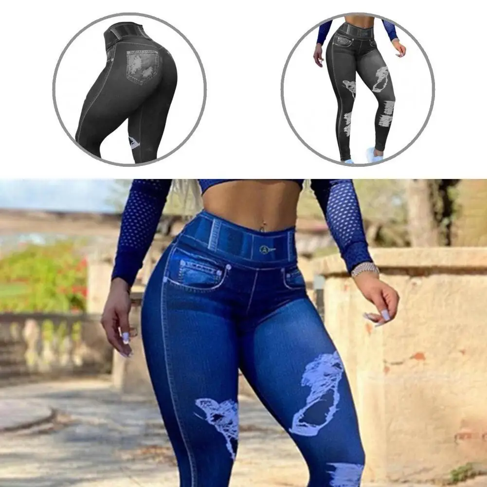 Эластичные женские штаны для занятий йогой, с карманами, универсальные украшения 
Эластичные женские штаны для занятий йогой, с карманами, универсальные украшения