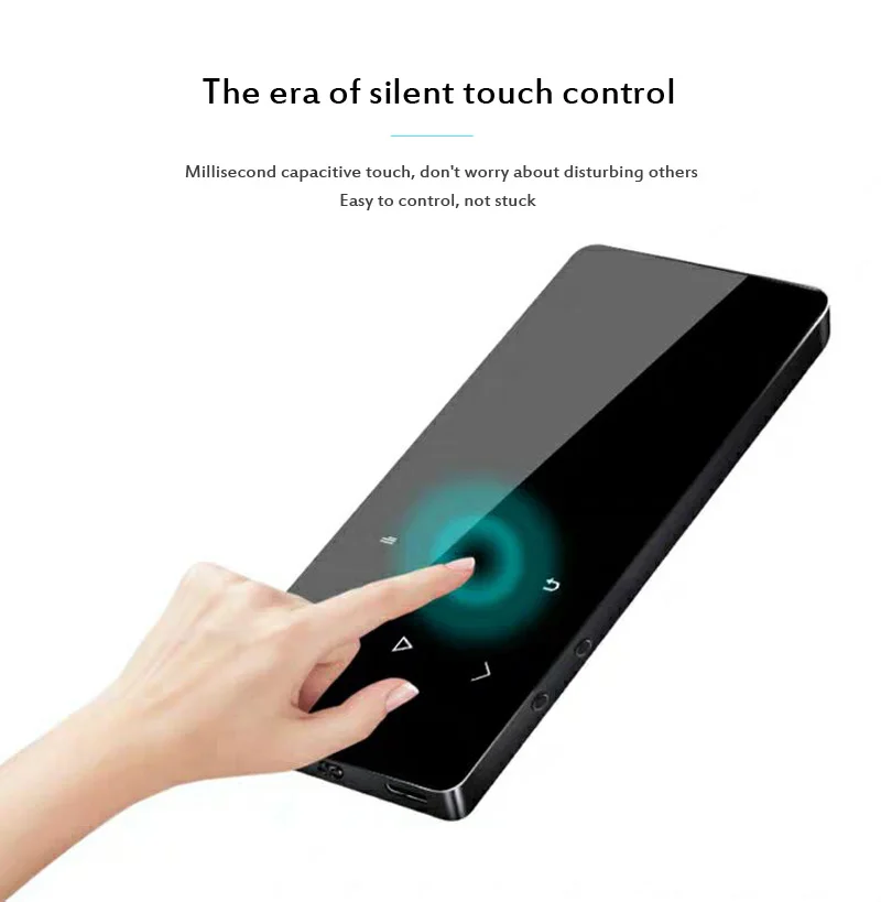 T06 Bluetooth MP3 MP4 плеер без потерь HiFi портативный с сенсорной кнопкой FM-радио