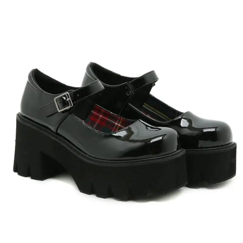 Plus Big Size 42 Girls Pumps Solid Buckle Platform heels Marry Janes Pumps Women Lolita Thick Bottom Gothic Shoes Woman YMB766
Plus Big Size 42 Girls Pumps Solid Buckle Platform heels Marry Janes Pumps Women Lolita Thick Bottom Gothic Shoes Woman YMB766