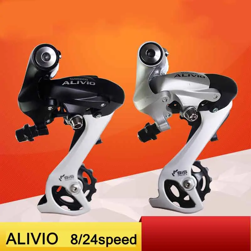 Запчасти для велосипеда SHIMANO ALIVIO RD M410 езды на велосипеде MTB 8/24|Велосипедный