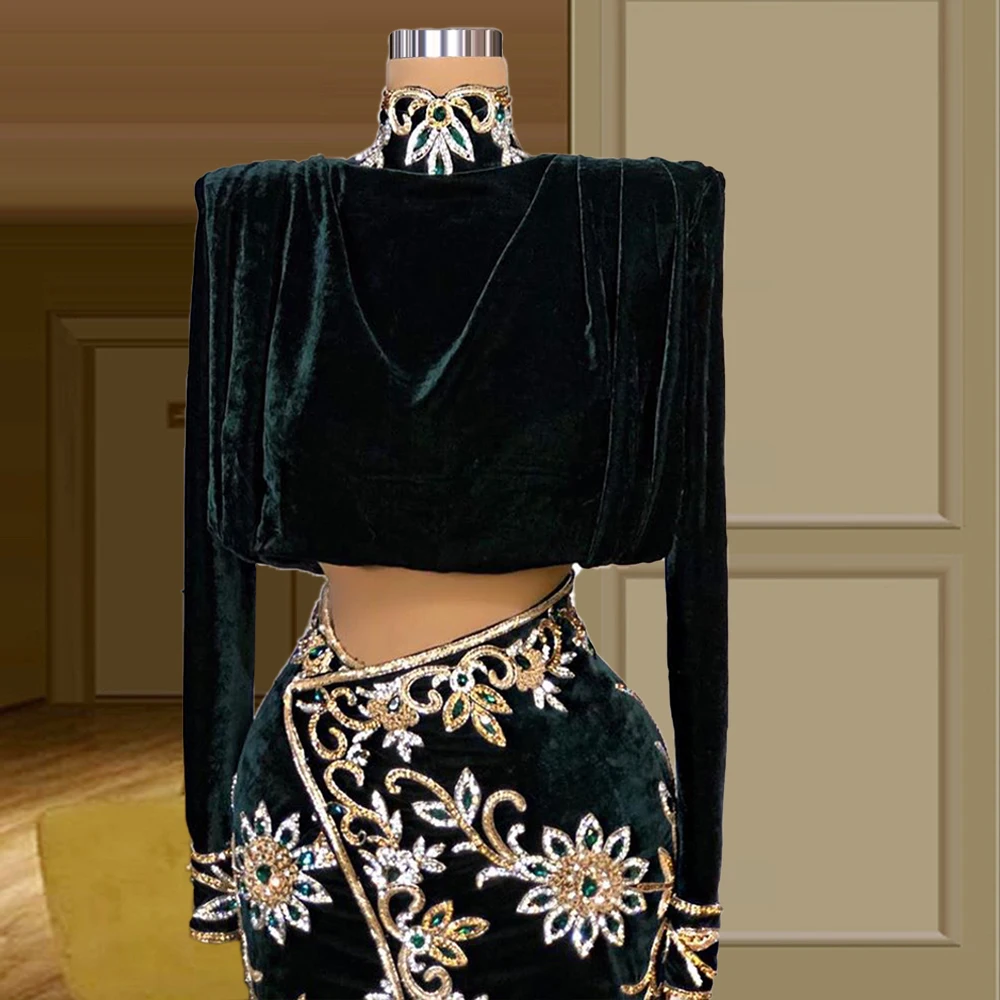 Two Pieces Cape Top Embroidery Evening Dresses 2021 Rhinestones Saudi Arabia Islamic Turkish vestido de fiesta de boda
Two Pieces Cape Top Embroidery Evening Dresses 2021 Rhinestones Saudi Arabia Islamic Turkish vestido de fiesta de boda
