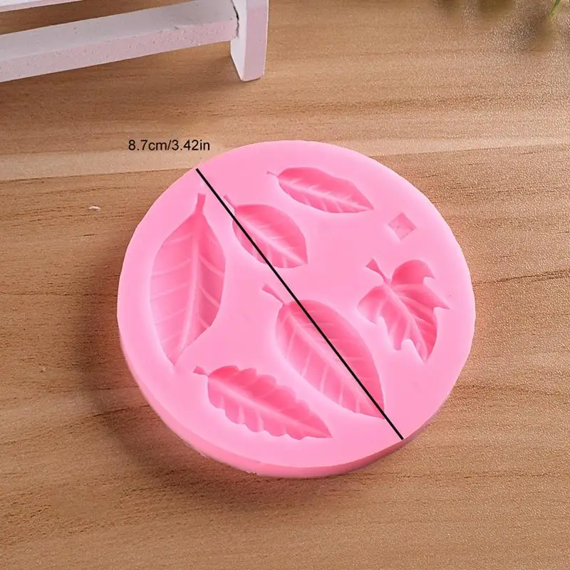 Chocolate Mold Silicone Cake Decoration Tools Leaf Shaped 6-Cavity Creative Reusable Fondant Mold DIY Chocolate Candy Mold
Chocolate Mold Silicone Cake Decoration Tools Leaf Shaped 6-Cavity Creative Reusable Fondant Mold DIY Chocolate Candy Mold
