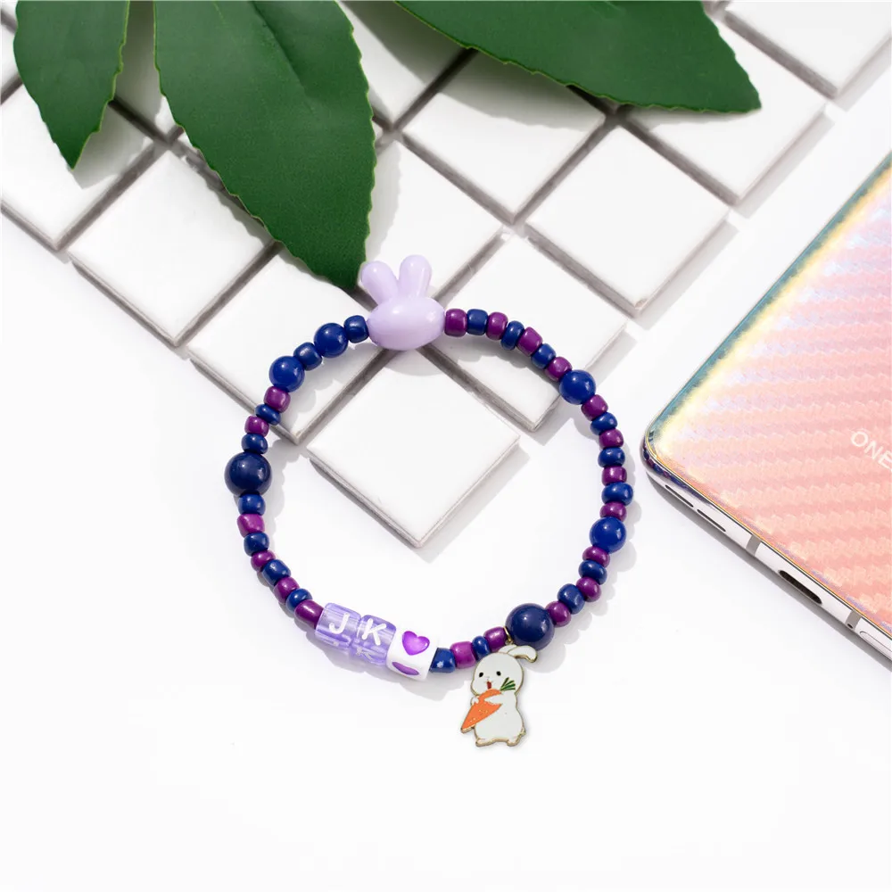 Kpop Bangtan Boys Beads Bracelet Colorful Cartoon Animals Elastic Bracelet Jhope Handmade Jewelry for Girls SUGA Jimin Jin Style
Kpop Bangtan Boys Beads Bracelet Colorful Cartoon Animals Elastic Bracelet Jhope Handmade Jewelry for Girls SUGA Jimin Jin Style