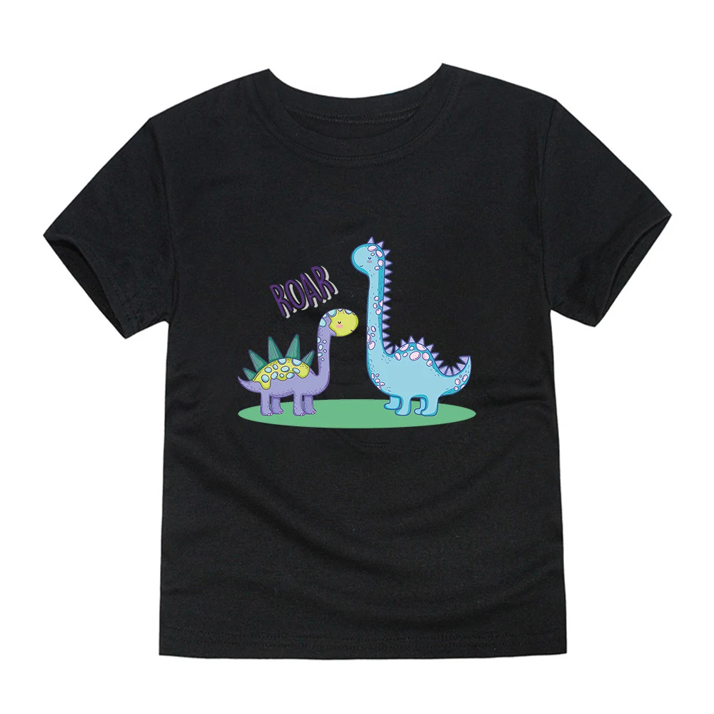 Cute Dinosaure Children's Clothing Cartoon Boys Girls Black Shirt Summer Outdoor Casual Play Streetwear Kids T-shirt Oversized
Cute Dinosaure Children's Clothing Cartoon Boys Girls Black Shirt Summer Outdoor Casual Play Streetwear Kids T-shirt Oversized