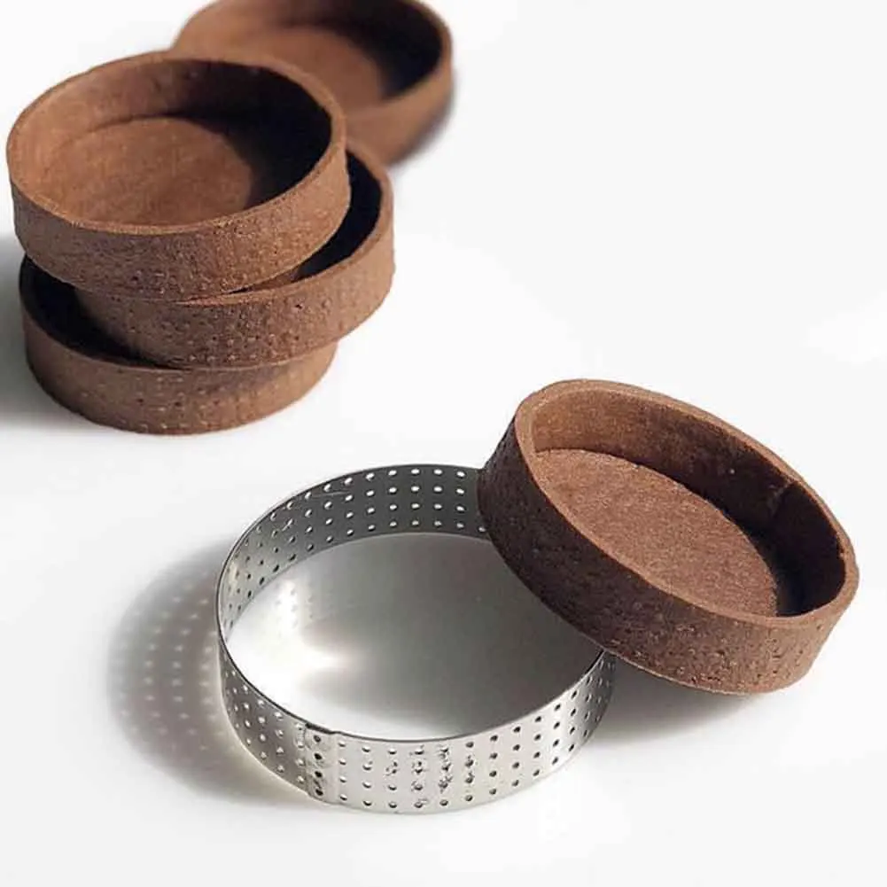 5 Shapes Fruit Pie Easy Clean Dessert Perforated Cake Mousse Pancake For Pastry Molds Heat Resistant Stainless Steel Tart Ring
5 Shapes Fruit Pie Easy Clean Dessert Perforated Cake Mousse Pancake For Pastry Molds Heat Resistant Stainless Steel Tart Ring