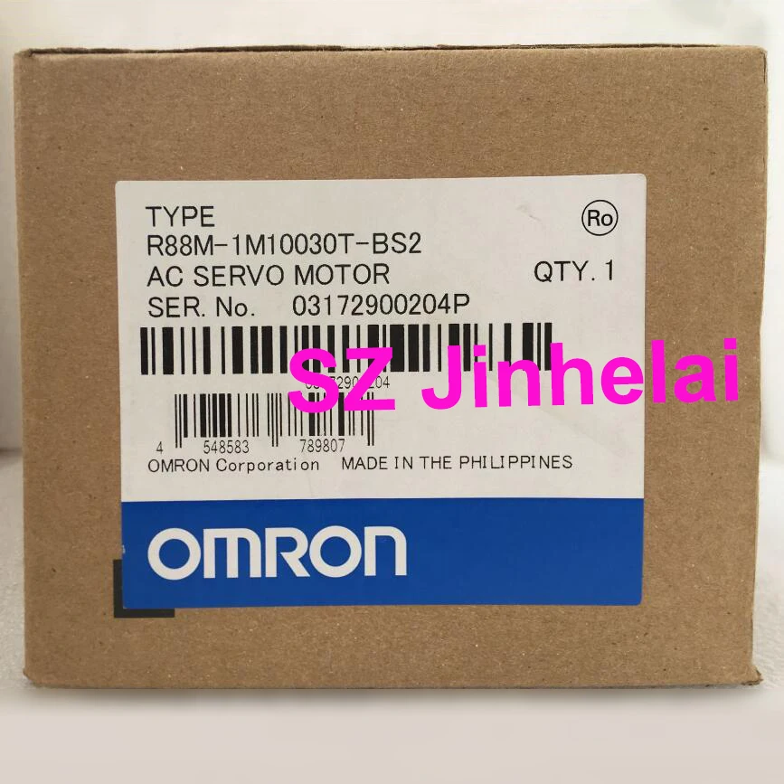 OMRON R88M-1M10030T-BS2 Authentic original AC SERVO MOTOR