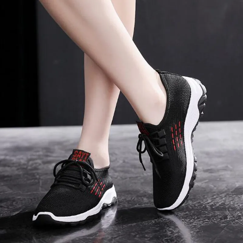 NEW Women Sneakers Mesh Vulcanized Shoes Ladies Casual Flats Trainers Female Fashion Comfort Light Knitting Shoes Tenis Feminino
NEW Women Sneakers Mesh Vulcanized Shoes Ladies Casual Flats Trainers Female Fashion Comfort Light Knitting Shoes Tenis Feminino