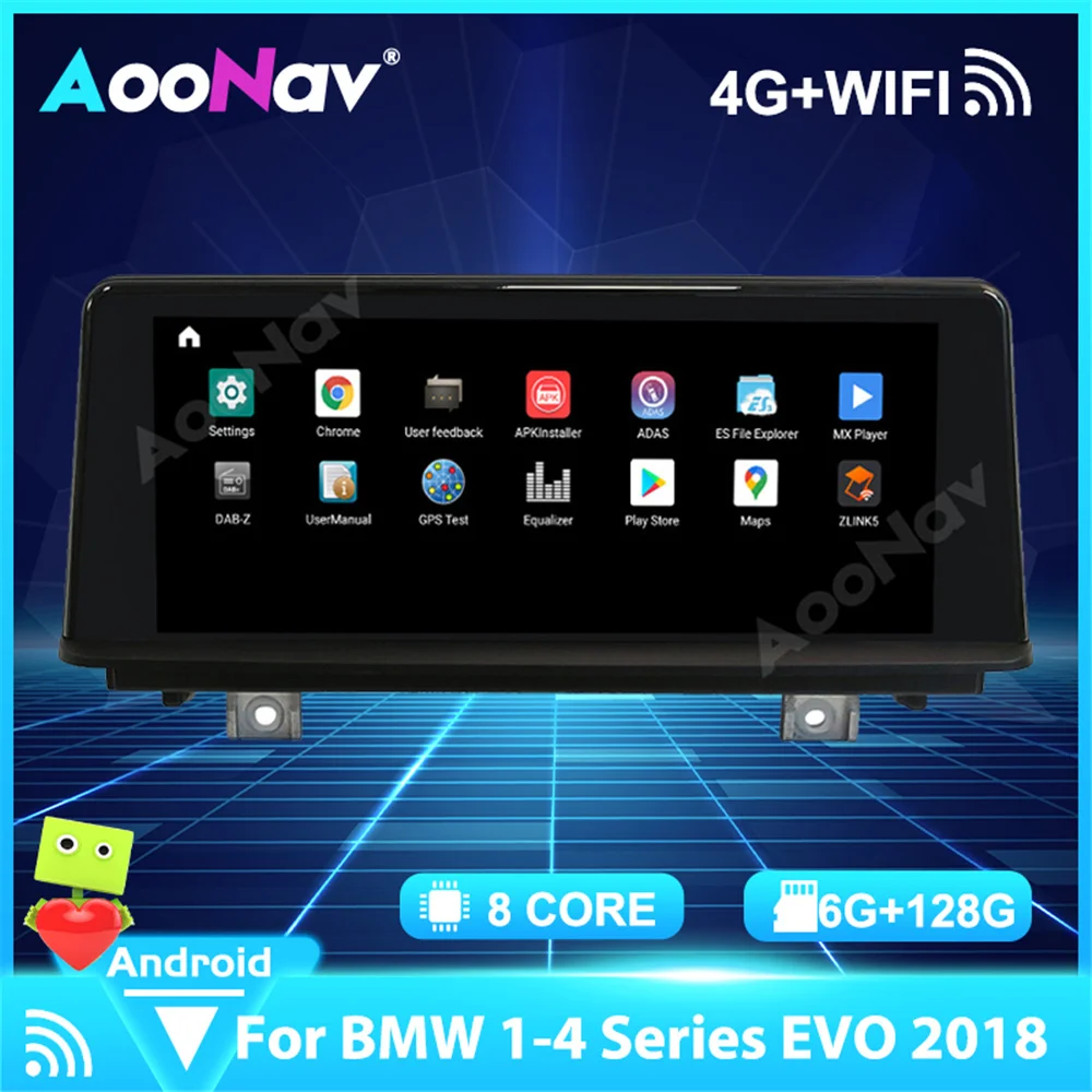 Автомобильный мультимедийный плеер, Android 11,0, GPS-навигация, стерео радио для BMW 1-4 серии EVO 2018, 4G, Wi-Fi, беспроводной Carplay
Автомобильный мультимедийный плеер, Android 11,0, GPS-навигация, стерео радио для BMW 1-4 серии EVO 2018, 4G, Wi-Fi, беспроводной Carplay