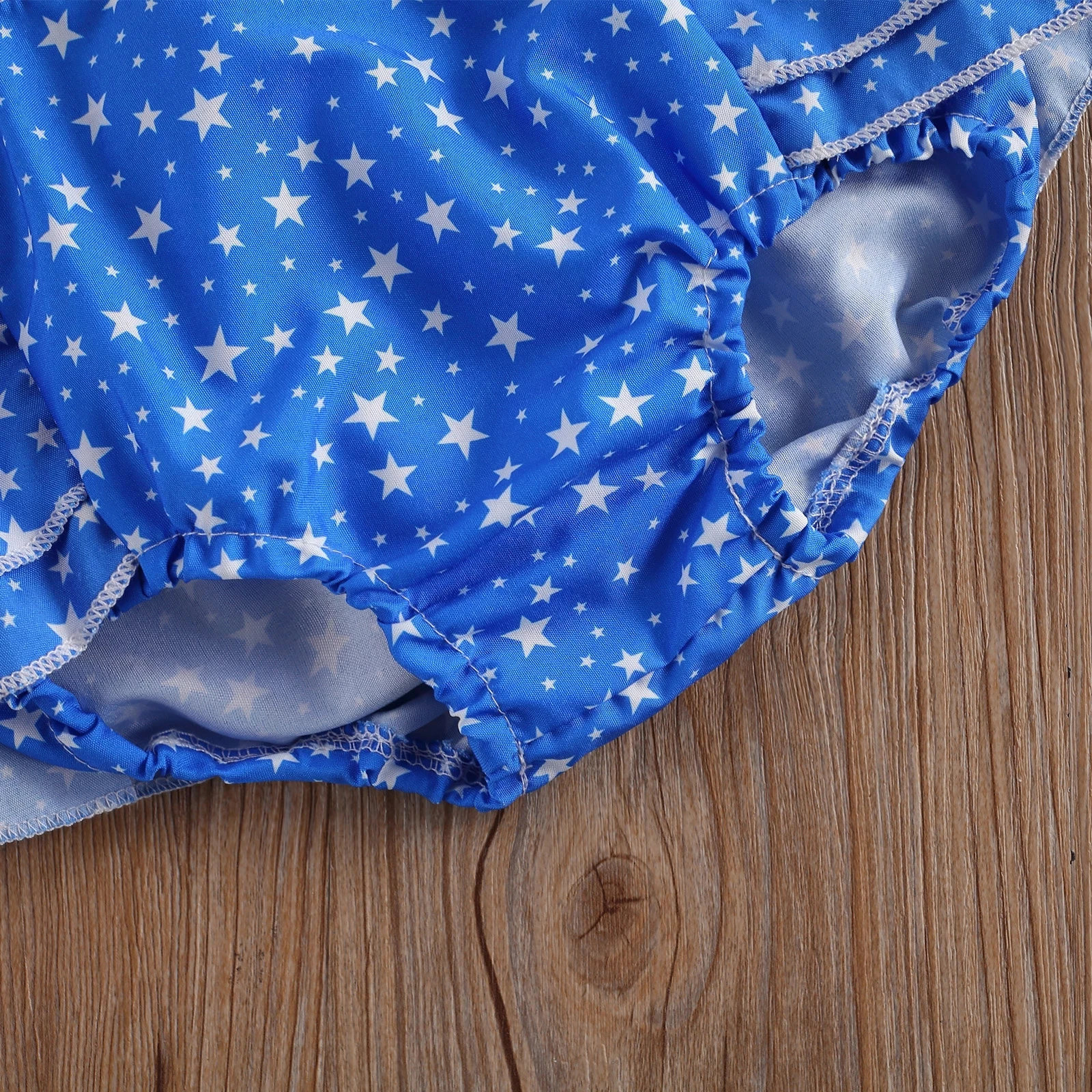 2Pcs Baby Girls Summer Clothes, Ruffle Sleeve Star Print Romper Bodysuit with Headband Set
2Pcs Baby Girls Summer Clothes, Ruffle Sleeve Star Print Romper Bodysuit with Headband Set