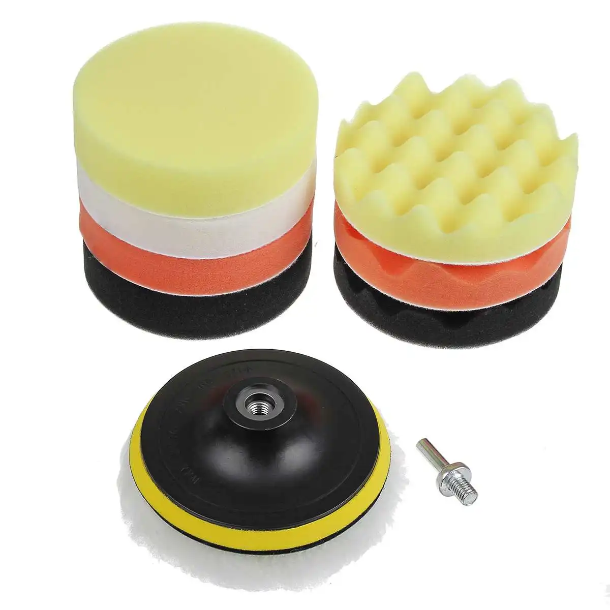 Professional 10x 7'' Buffing Sponge Polishing Pad Hand Tool Kit For Car Polisher Compound Polishing
Professional 10x 7'' Buffing Sponge Polishing Pad Hand Tool Kit For Car Polisher Compound Polishing