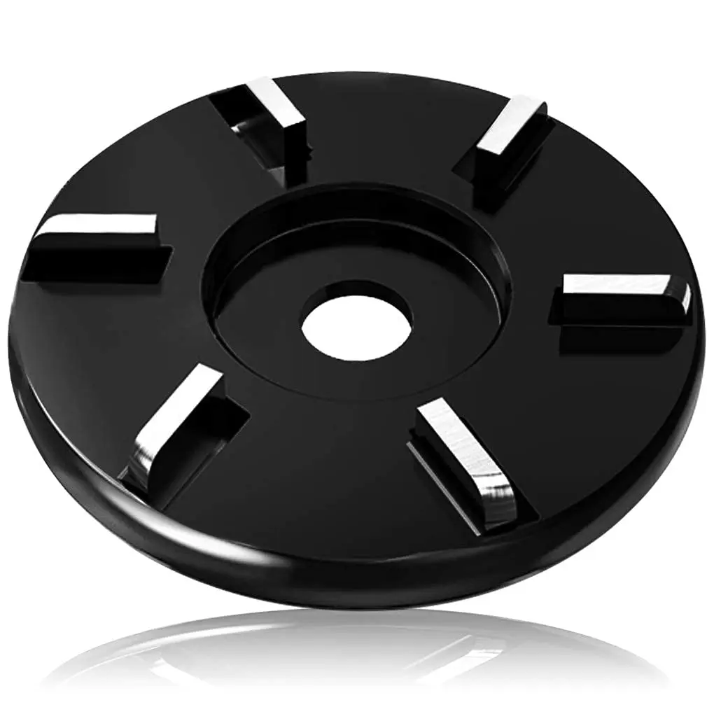 Wood Grinding Wheel Rotary Disc, 6 Teeth Carving Angle Grinder Disc 5/8" Arbor Woodworking Turbo Tea Tray Digging Wood Carving
Wood Grinding Wheel Rotary Disc, 6 Teeth Carving Angle Grinder Disc 5/8" Arbor Woodworking Turbo Tea Tray Digging Wood Carving