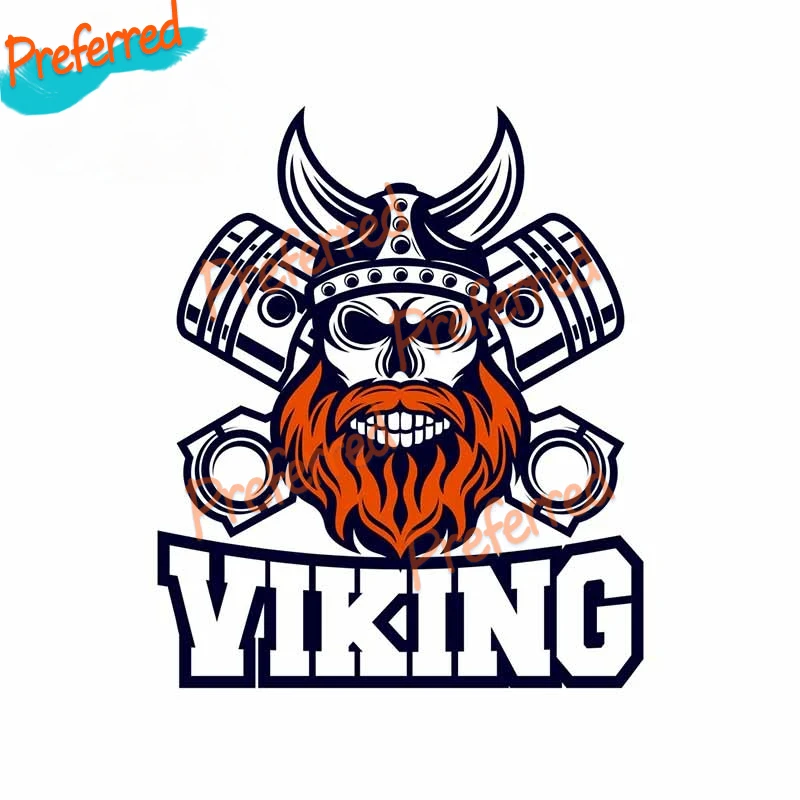 High Quality Art Pattern Skull Viking and Diesel Decal Motocross Racing Laptop Helmet Trunk Wall Vinyl Car Sticker | Автомобили и
