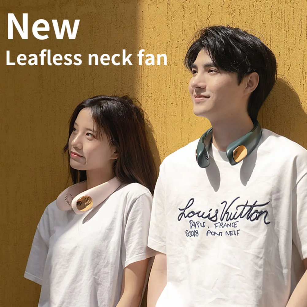 3 Speed Mini Neck Fan Portable Wearable Bladeless Fan 2000mAh Rechargeable Leafless Hanging Fans Air Cooler Cooling
3 Speed Mini Neck Fan Portable Wearable Bladeless Fan 2000mAh Rechargeable Leafless Hanging Fans Air Cooler Cooling