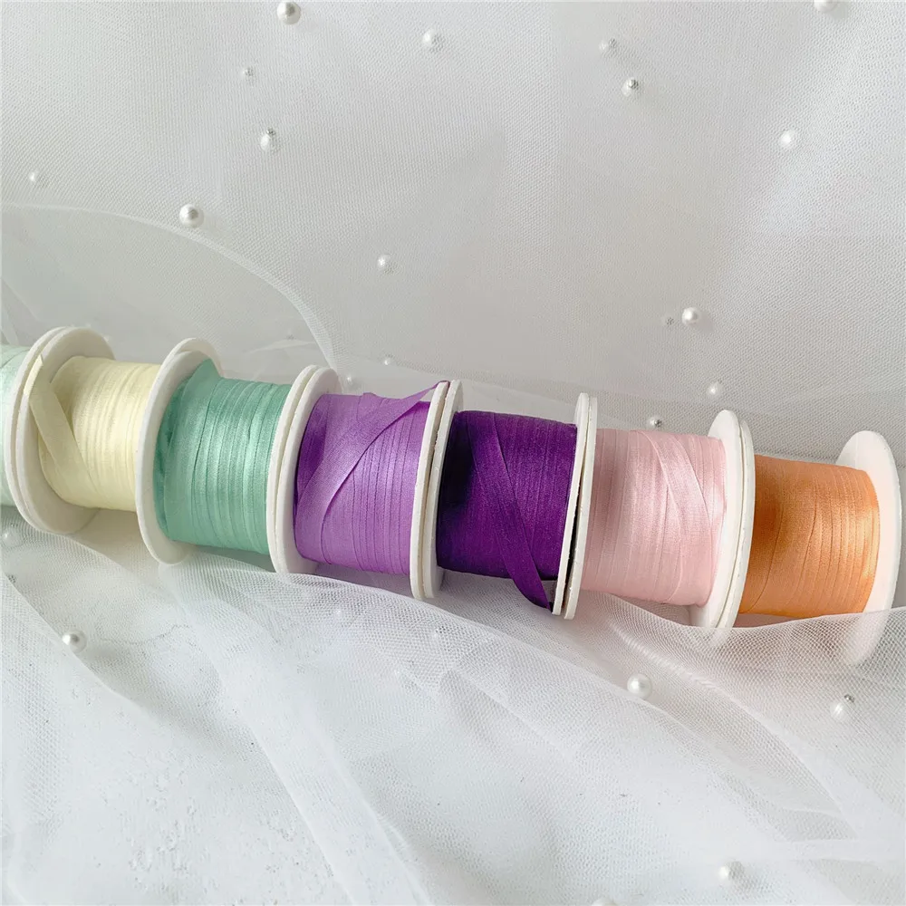 woodenspools 7mm pure silk ribbon 100% silk embroidery ribbon hand dyed high quality Handmade doll decorate ribbon pure silk
woodenspools 7mm pure silk ribbon 100% silk embroidery ribbon hand dyed high quality Handmade doll decorate ribbon pure silk