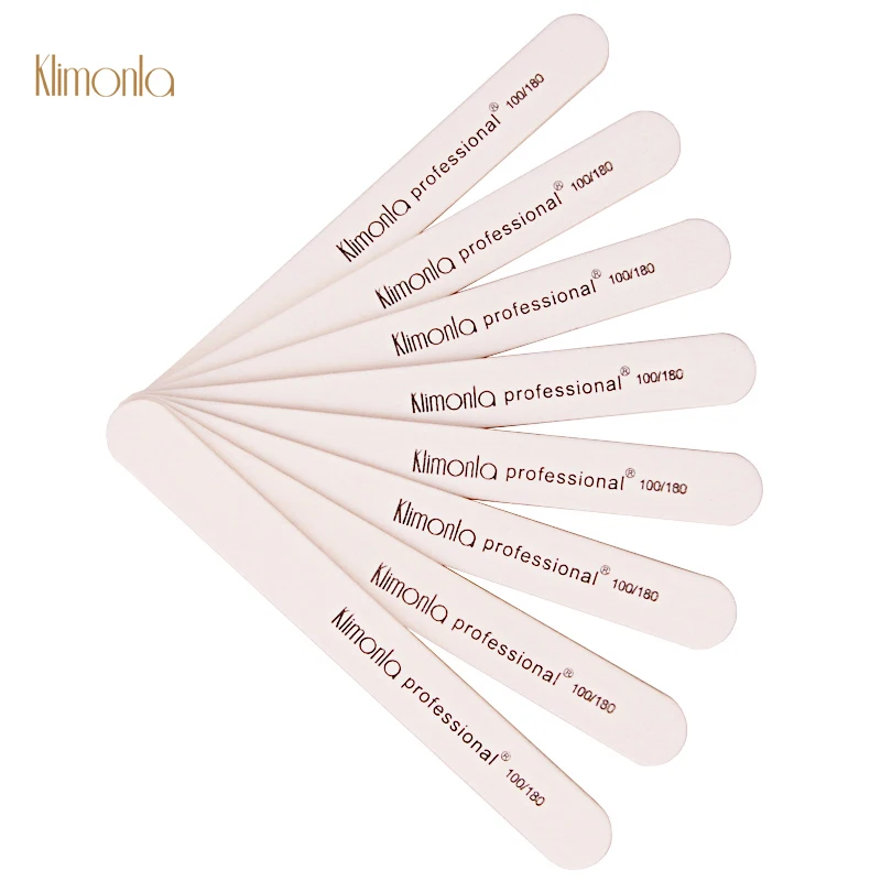 Klimonla 10Pcs/Lot White Nail File 100/180 Wooden Straight Stick Sandpaper Buffing Nail Art Tool For Manicure Accessories
Klimonla 10Pcs/Lot White Nail File 100/180 Wooden Straight Stick Sandpaper Buffing Nail Art Tool For Manicure Accessories