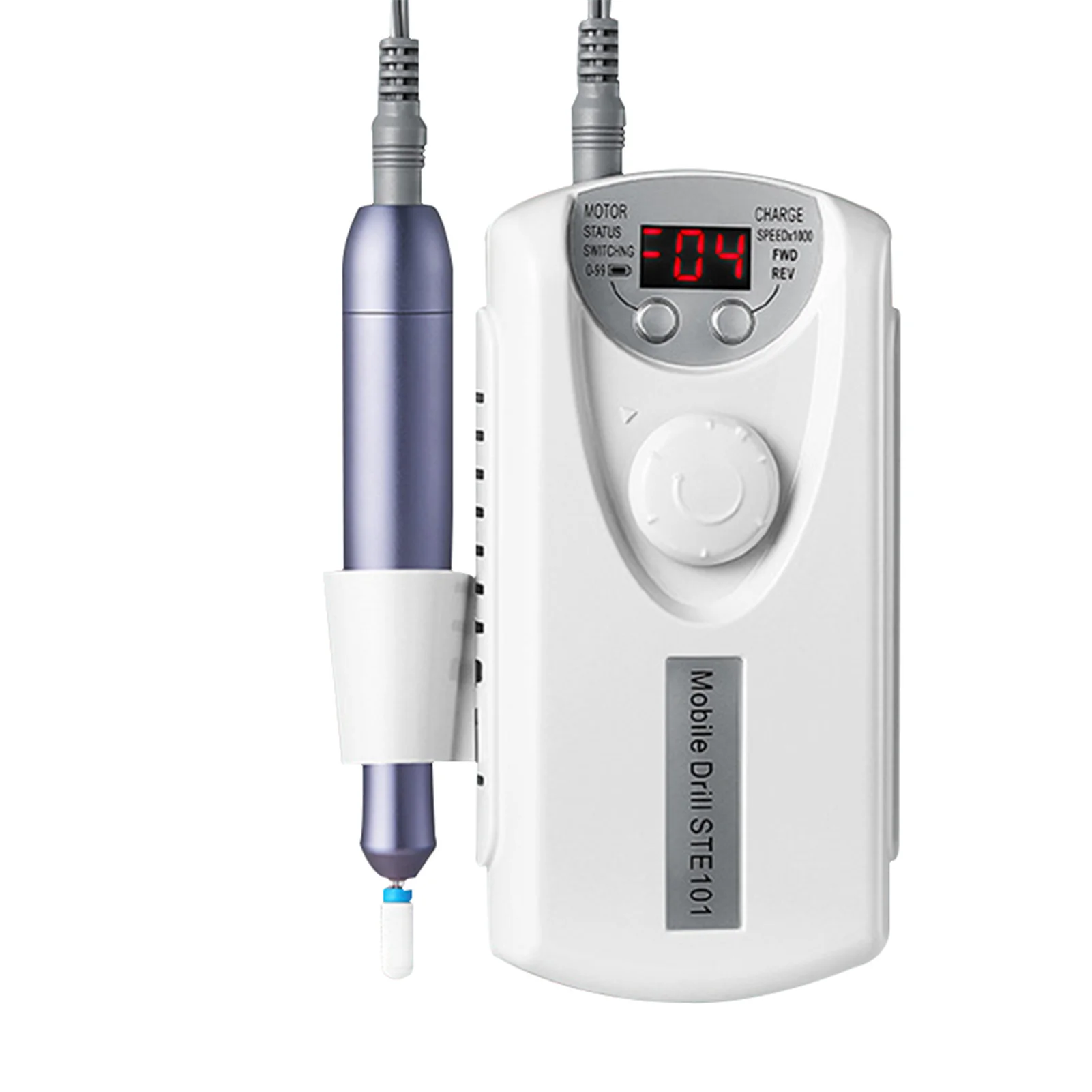 35000 rpm Portable Nail Drill Machine Electric Nail Grinding Polisher Manicure Tool for Sanding Polishing Nail Polish STTX889 
35000 rpm Portable Nail Drill Machine Electric Nail Grinding Polisher Manicure Tool for Sanding Polishing Nail Polish STTX889