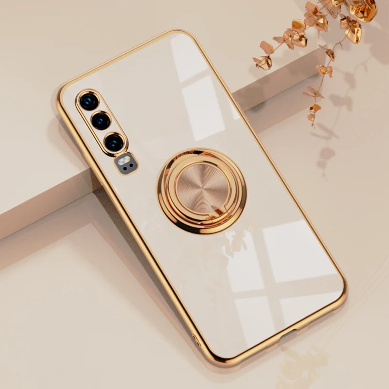 Luxury Plating Silicone Case For Huawei P20 P30 Pro Mate 20 P40 Honor 20 30 Pro Huawei Nova 5T Soft With Ring Holder Stand Cover
Luxury Plating Silicone Case For Huawei P20 P30 Pro Mate 20 P40 Honor 20 30 Pro Huawei Nova 5T Soft With Ring Holder Stand Cover