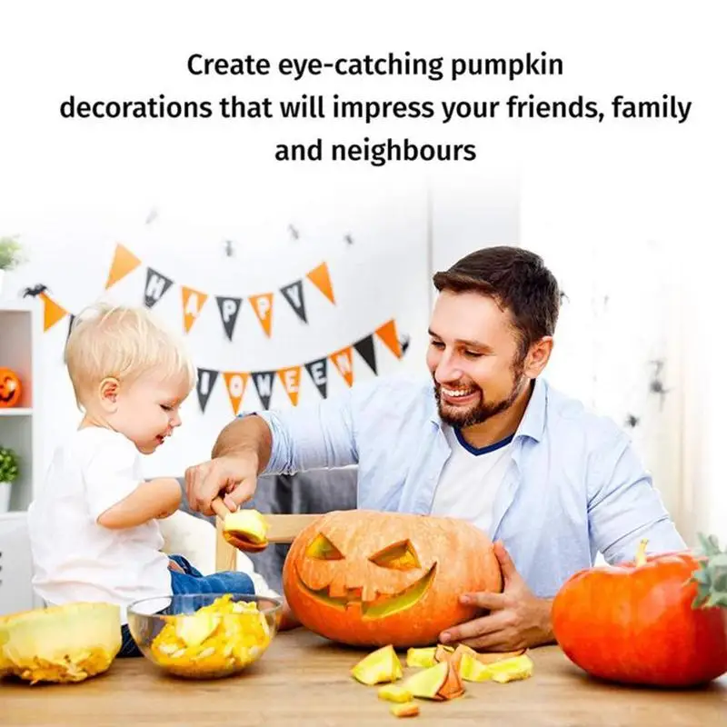 14Pcs/set Professional Halloween Steel Pumpkin Carving Kit Multi-function Halloween Engraving Kitchen Accessories
14Pcs/set Professional Halloween Steel Pumpkin Carving Kit Multi-function Halloween Engraving Kitchen Accessories
