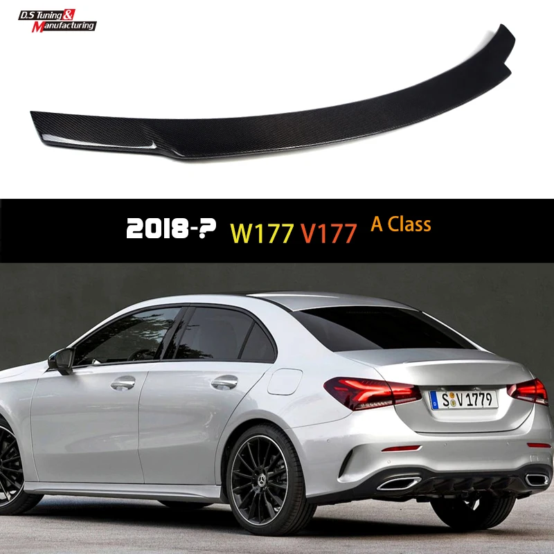 Задний спойлер из натурального углеродного волокна для багажника Mercedes A Class V177 3-Box Sedan 2018- Автомобильные аксессуары
Задний спойлер из натурального углеродного волокна для багажника Mercedes A Class V177 3-Box Sedan 2018- Автомобильные аксессуары