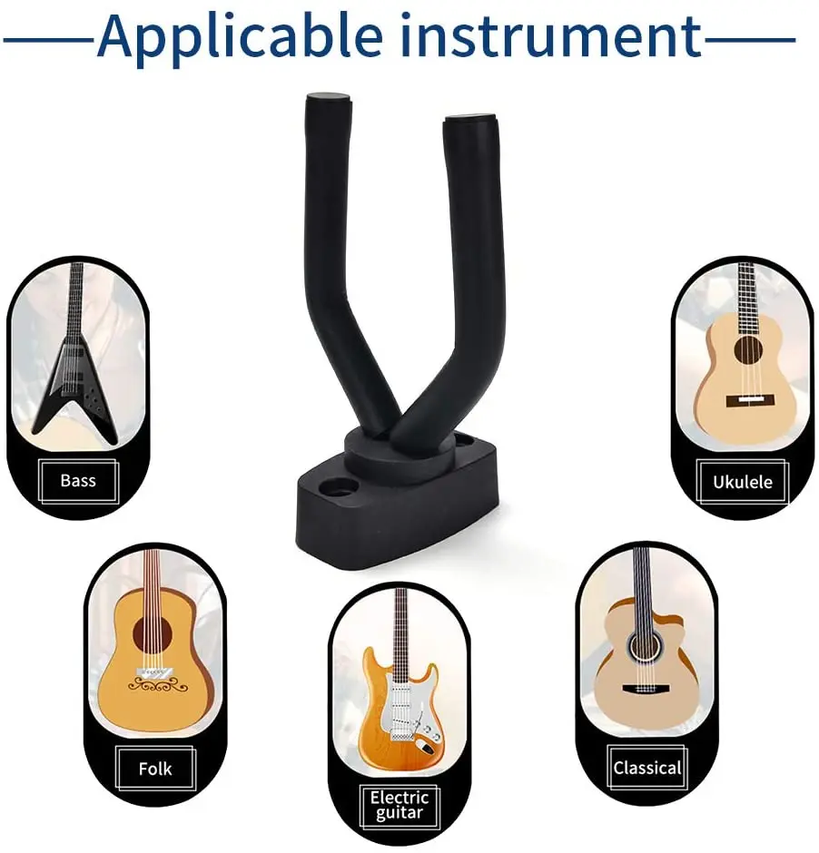 1 pcs Wall Mount Guitar Hanger Hook Non-slip Holder Stand for Acoustic Guitar Ukulele Violin Bass Guitar Instrument Accessories
1 pcs Wall Mount Guitar Hanger Hook Non-slip Holder Stand for Acoustic Guitar Ukulele Violin Bass Guitar Instrument Accessories
