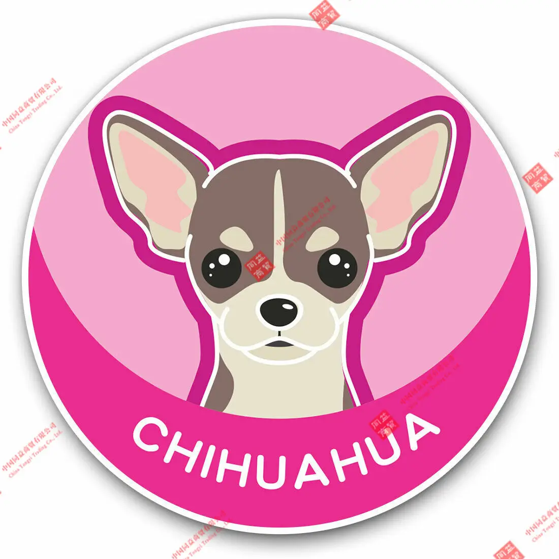 Personality Vinyl Stickers Chihuahua Cartoon Cute Dog Face Cool Gift Racing Motorcycle Helmet Stickers
Personality Vinyl Stickers Chihuahua Cartoon Cute Dog Face Cool Gift Racing Motorcycle Helmet Stickers