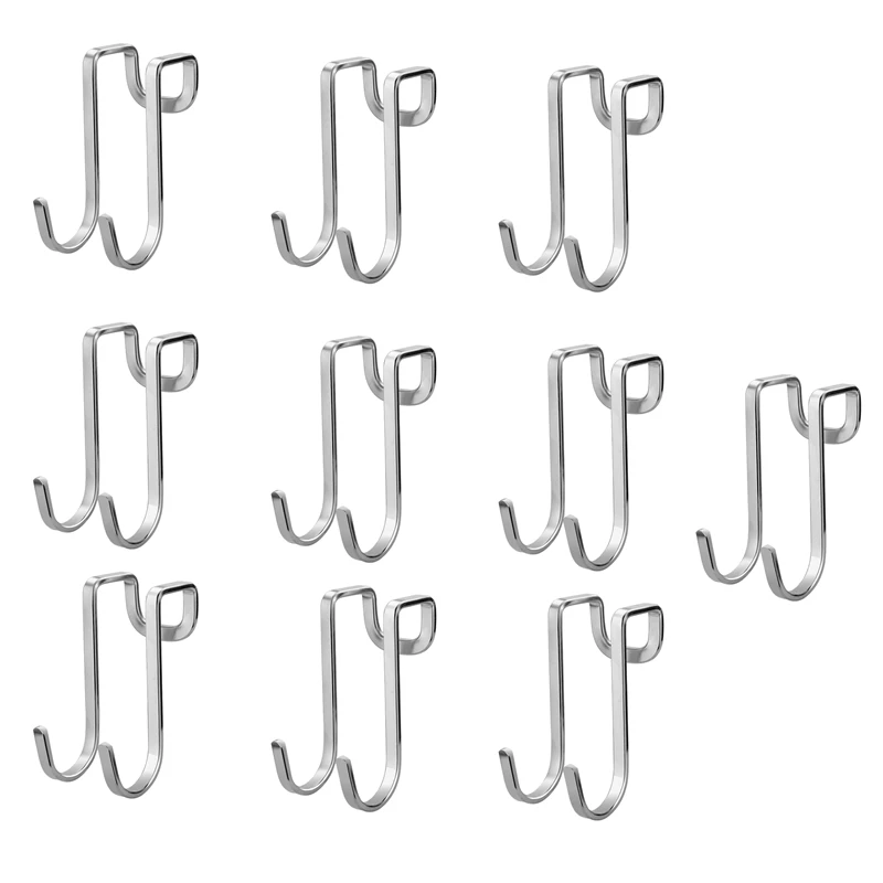 10Pcs Shower Hooks Set S-Hook Coat Hook Bathroom Hooks Bath Shower Sn-Use As a Towel Hanger Bathroom Holder(8.5X4cm)
10Pcs Shower Hooks Set S-Hook Coat Hook Bathroom Hooks Bath Shower Sn-Use As a Towel Hanger Bathroom Holder(8.5X4cm)