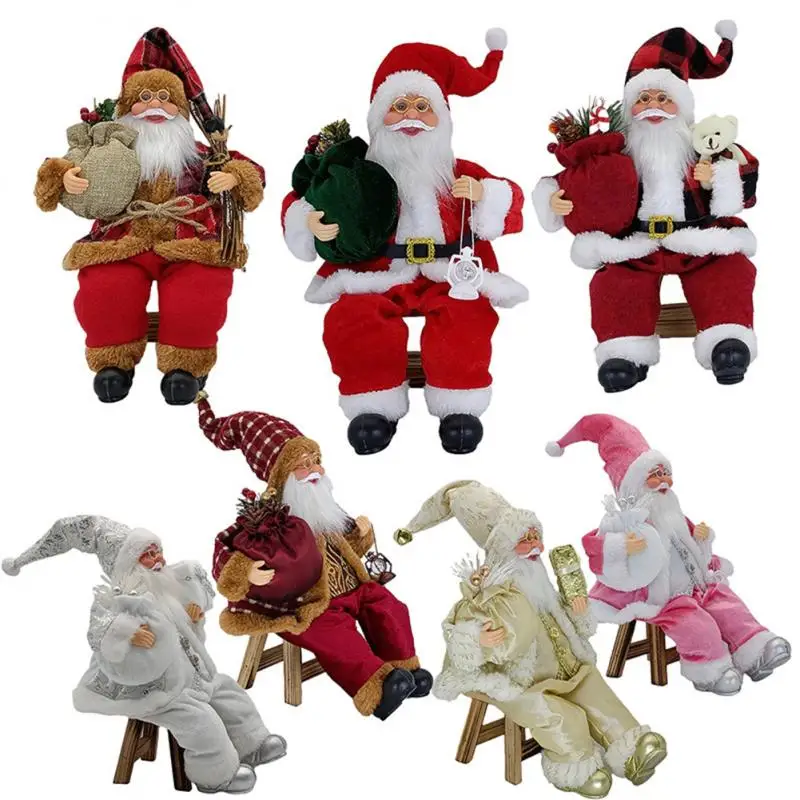 Santa Claus Christmas Decorations Ornament Festive Party Supplies Children New Year Gift Desktop Decoration 6 Styles Available
Santa Claus Christmas Decorations Ornament Festive Party Supplies Children New Year Gift Desktop Decoration 6 Styles Available