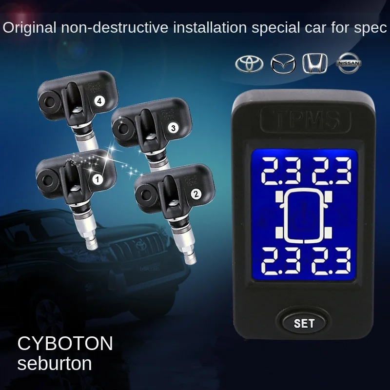 Camry Highlander Reizhi Land Cruiser Prado Carolina Cruiser RAV4 Dedicated Tire Pressure Monitoring
Camry Highlander Reizhi Land Cruiser Prado Carolina Cruiser RAV4 Dedicated Tire Pressure Monitoring