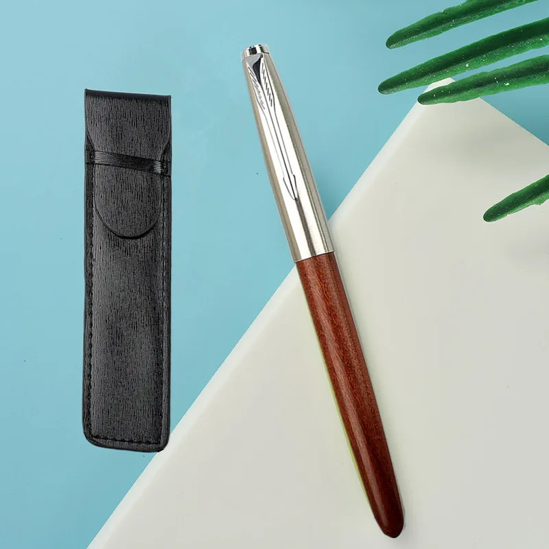 luxury Wooden Fountain Pen Ink Pen Stainless steel Steel Cap 0.38mm Nib Stationery Office school supplies Pens
luxury Wooden Fountain Pen Ink Pen Stainless steel Steel Cap 0.38mm Nib Stationery Office school supplies Pens