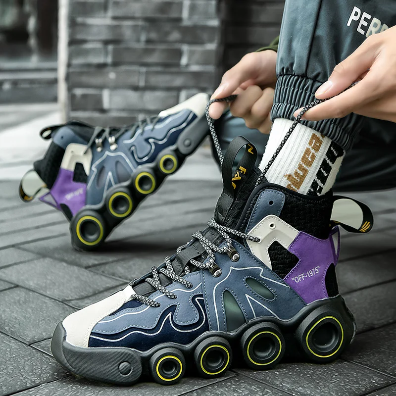 Roller Skating Shape Sports Shoes Men Personality Running Shoes Platform Sneakers Increased Men Casual Shoes Walking Sneaker
Roller Skating Shape Sports Shoes Men Personality Running Shoes Platform Sneakers Increased Men Casual Shoes Walking Sneaker