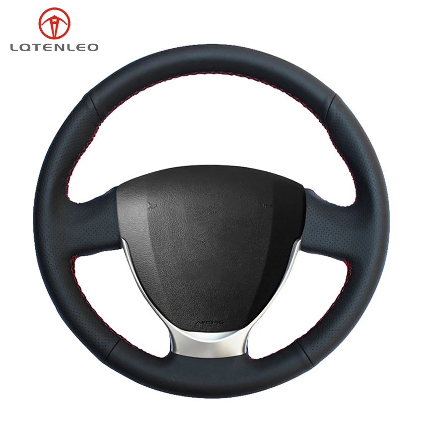 LQTENLEO Black Genuine Leather Car Steering Wheel Cover For Lada Granta 2018-2019 Priora 2 2013-2018 Kalina 2 2013-2018
LQTENLEO Black Genuine Leather Car Steering Wheel Cover For Lada Granta 2018-2019 Priora 2 2013-2018 Kalina 2 2013-2018