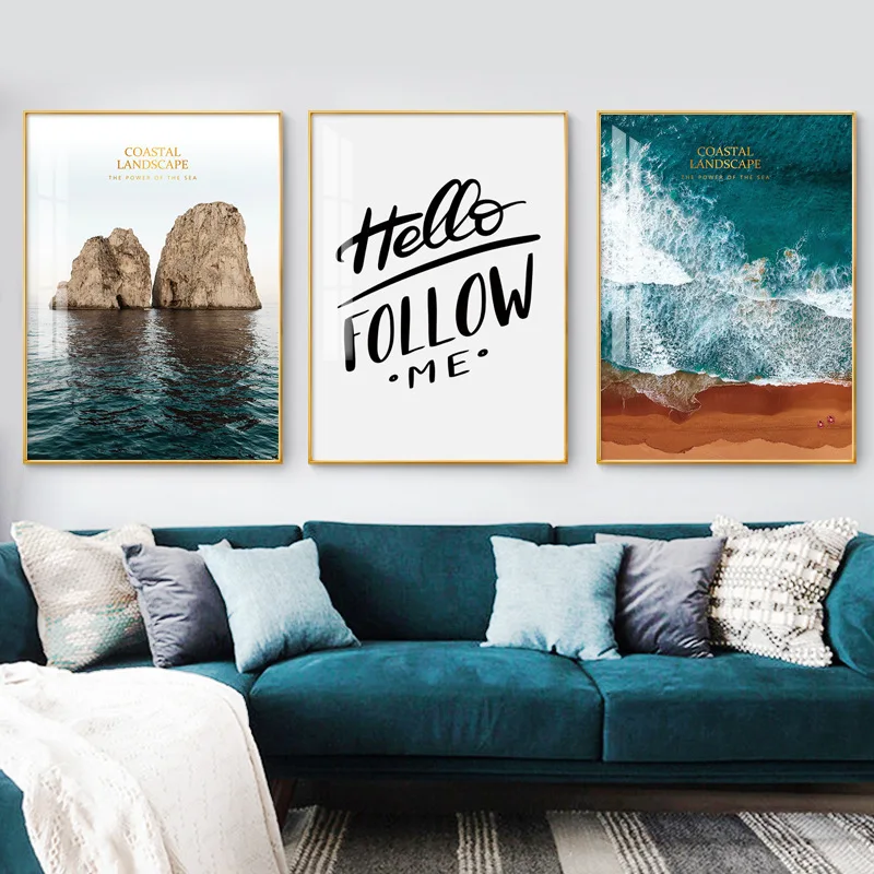 Nordic Style Landscape Beach Blue Waves Bridge House Abstract Letters Canvas Painting Wall Picture Printing Poster Room Decor
Nordic Style Landscape Beach Blue Waves Bridge House Abstract Letters Canvas Painting Wall Picture Printing Poster Room Decor