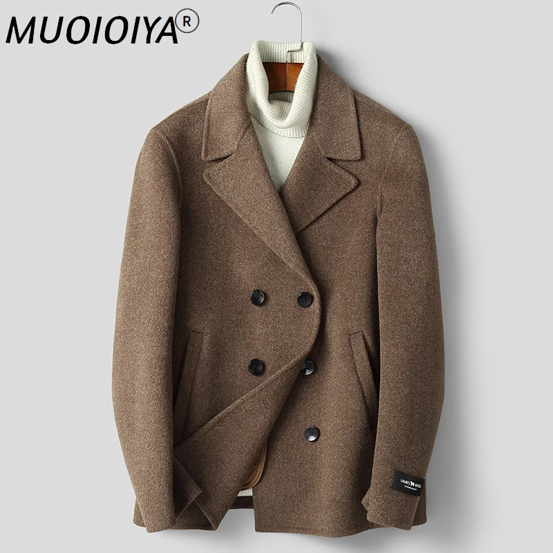 MUOIOYIA 100% Wool Coat Men Clothes 2022 Double Breasted Wool Jacket Short Overcoat Spring Autumn Mens Coats B19N003021 KJ4275
MUOIOYIA 100% Wool Coat Men Clothes 2022 Double Breasted Wool Jacket Short Overcoat Spring Autumn Mens Coats B19N003021 KJ4275